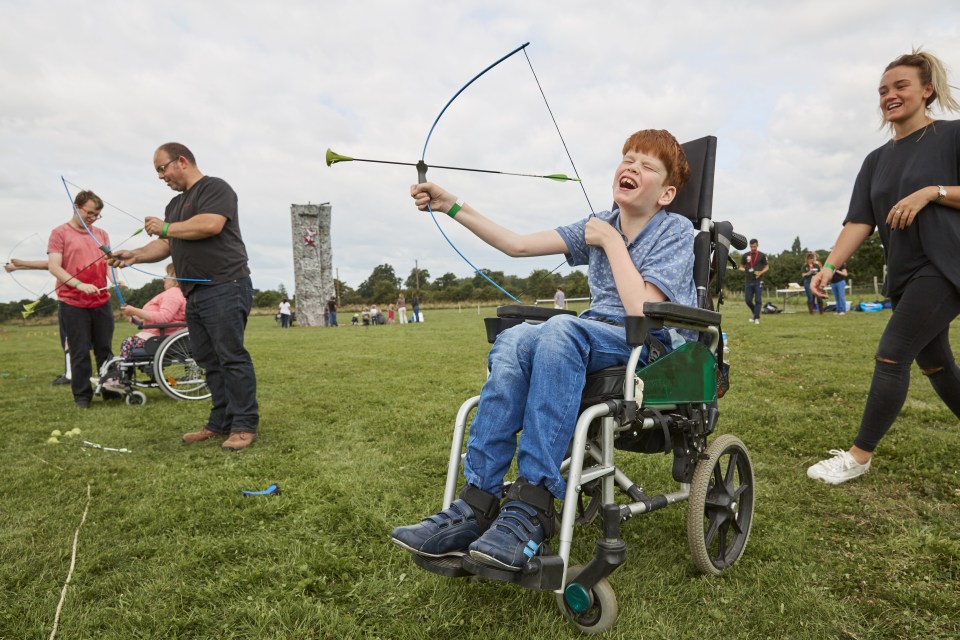 Some sites will be hosting archery as part of their activities