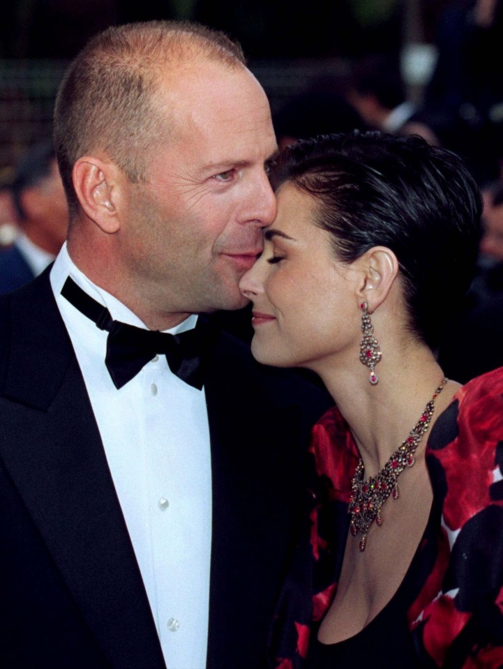 Demi and Bruce Willis were married for 13 years and had three kids together