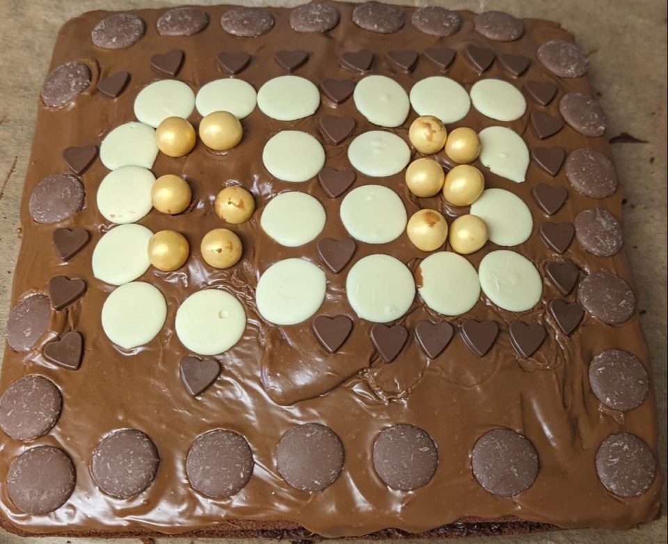 Emma made cakes in preparation for today's name reading and anniversary