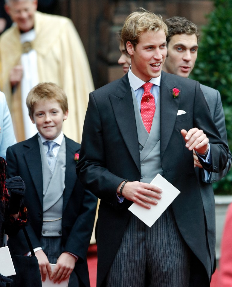 Hugh has been friends with the royal brothers for years. Pictured in 2004