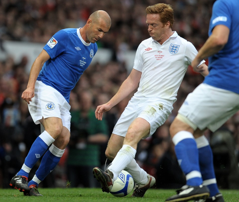 Zinedine Zidane is one of the most famous footballers to play in the match