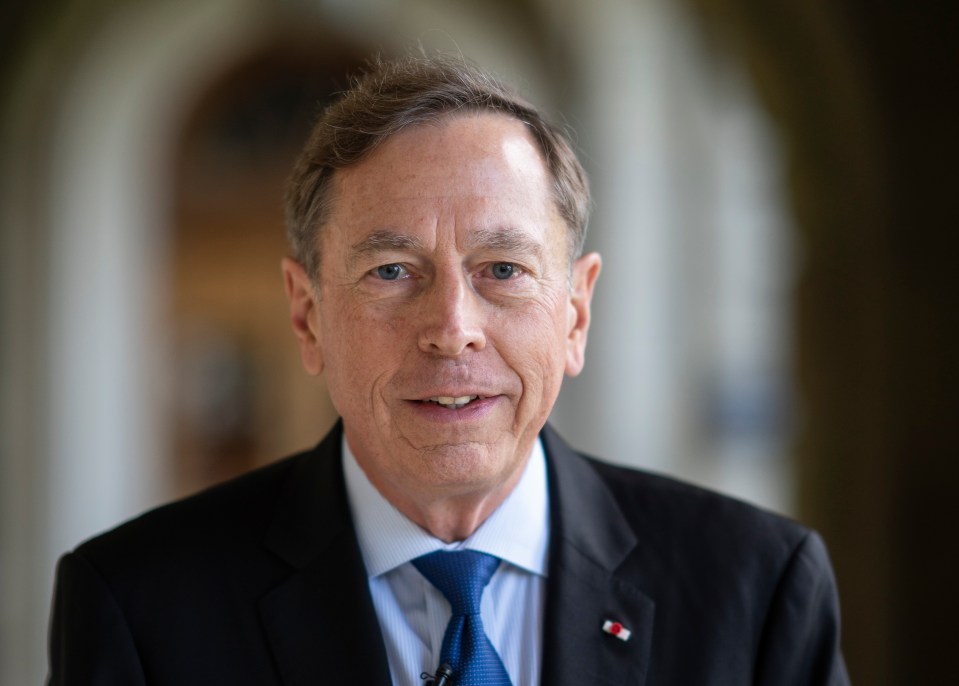 General David Petraeus, retired United States Army general and former CIA director