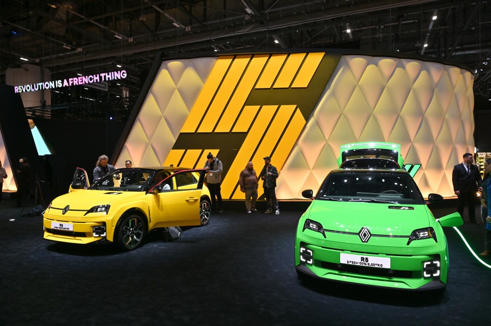 The design is based on that of the recently revived Renault 5