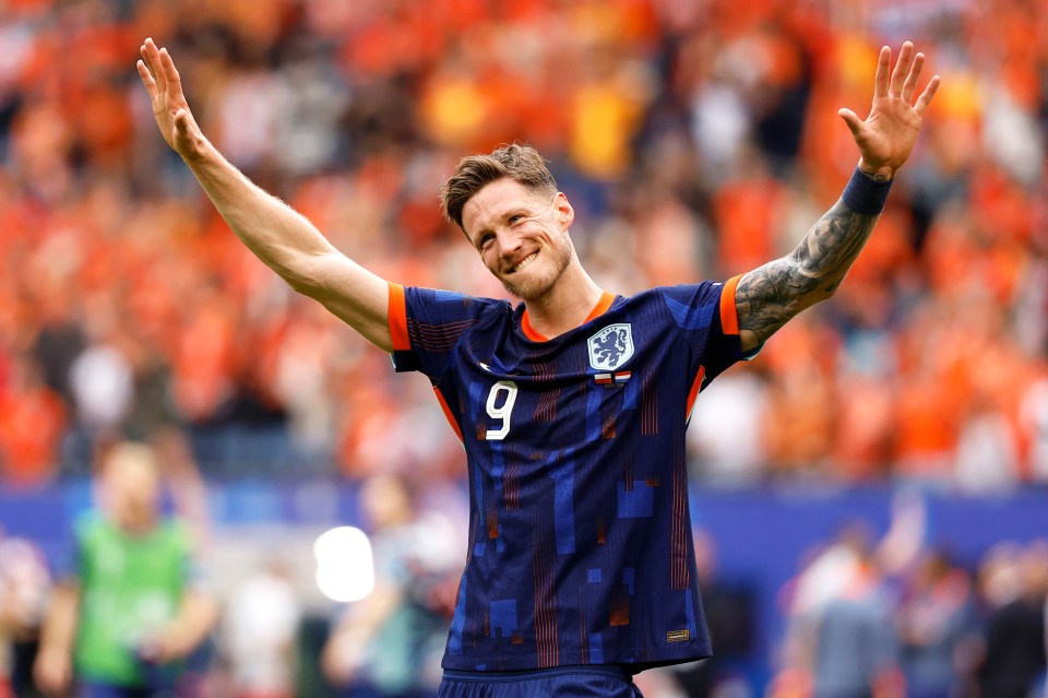 Wout Weghorst was the hero for Holland