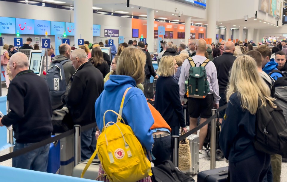 Commuters also faced some lengthy morning queues at Bristol Airport