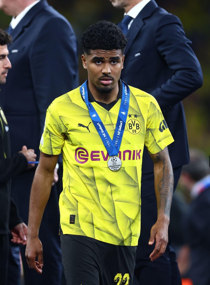 Maatsen started at Wembley as Borussia Dortmund los the Champions League final to Real Madrid