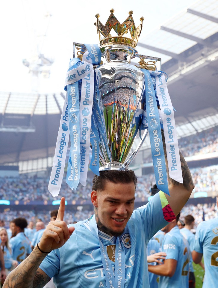 Ederson could be on his way out of Manchester City