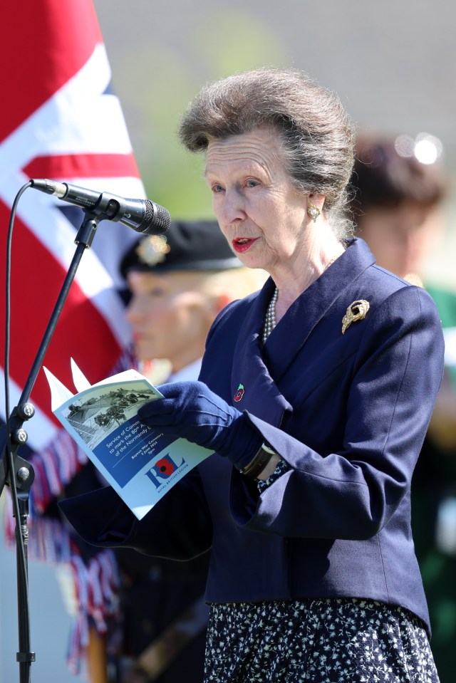 Princess Anne, also known as the Princess Royal, was praised for being the most hard-working royal