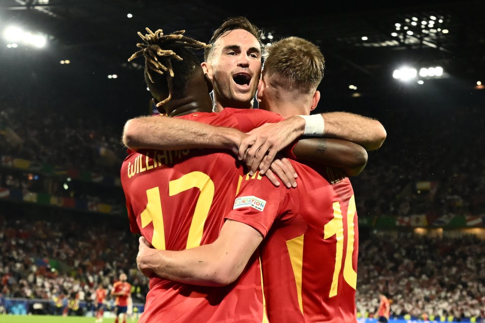 Spain picked up a dominant win over Georgia to make the Euro 2024 quarter-finals