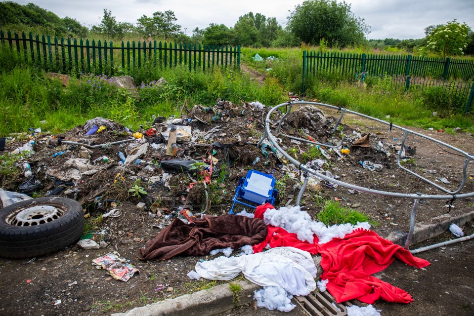 Officials claim the caravan site has been 'causing nuisance' with crime escalating