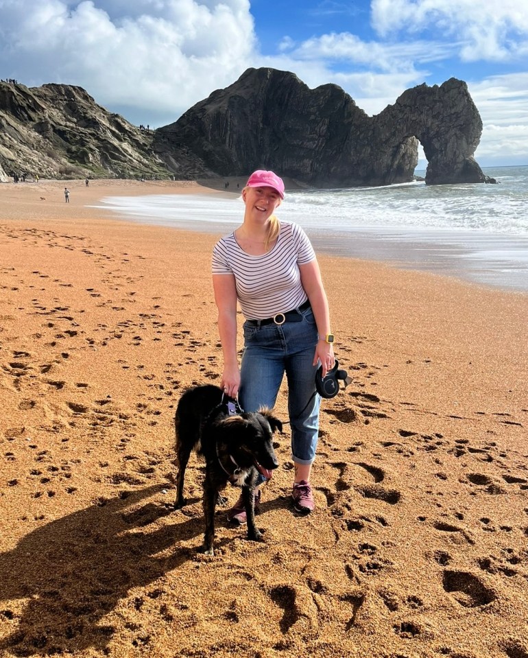 Laura moved closer to the sea and - for a time - she loved going for morning swims on her own