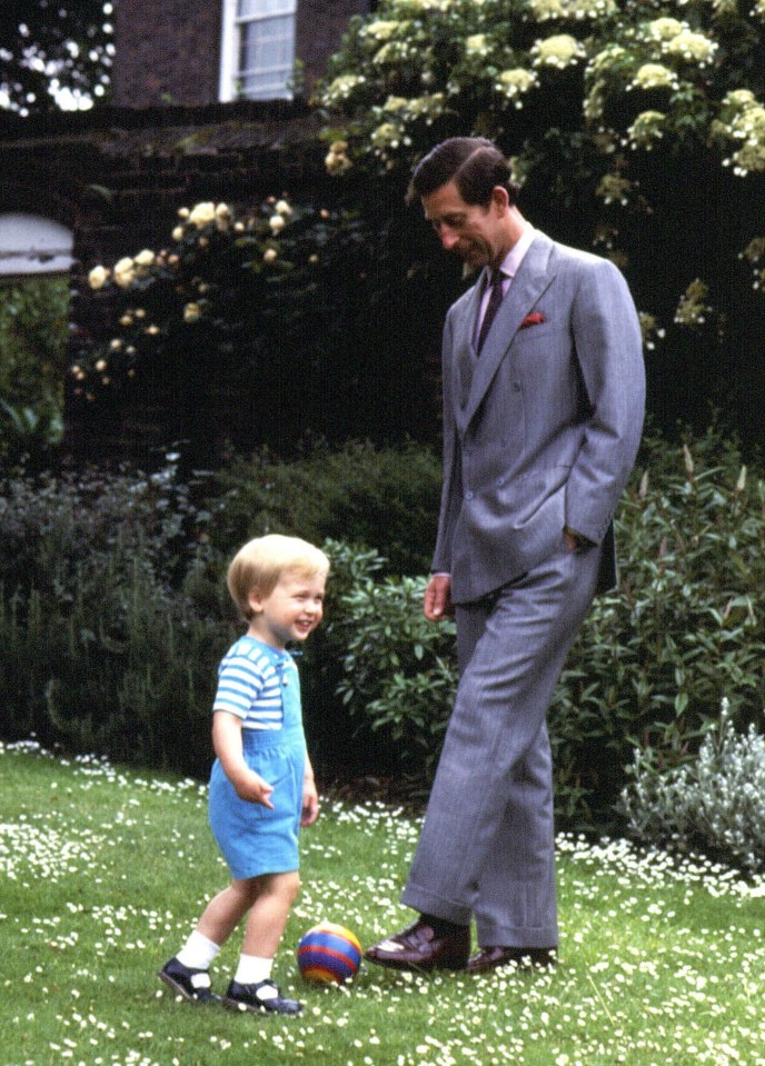 Wills shared an equally cute candid showing the bond with his dad on Father's Day