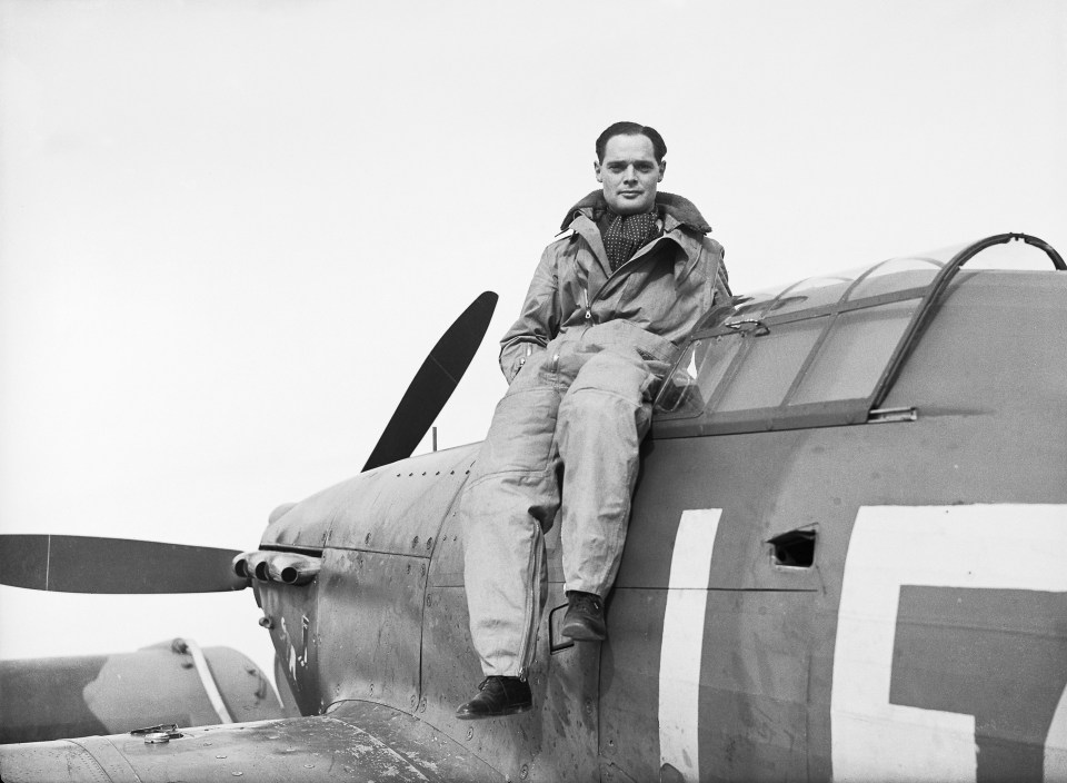 RAF legend Bader survived a crash in 1931, but proved to the RAF he could still fly