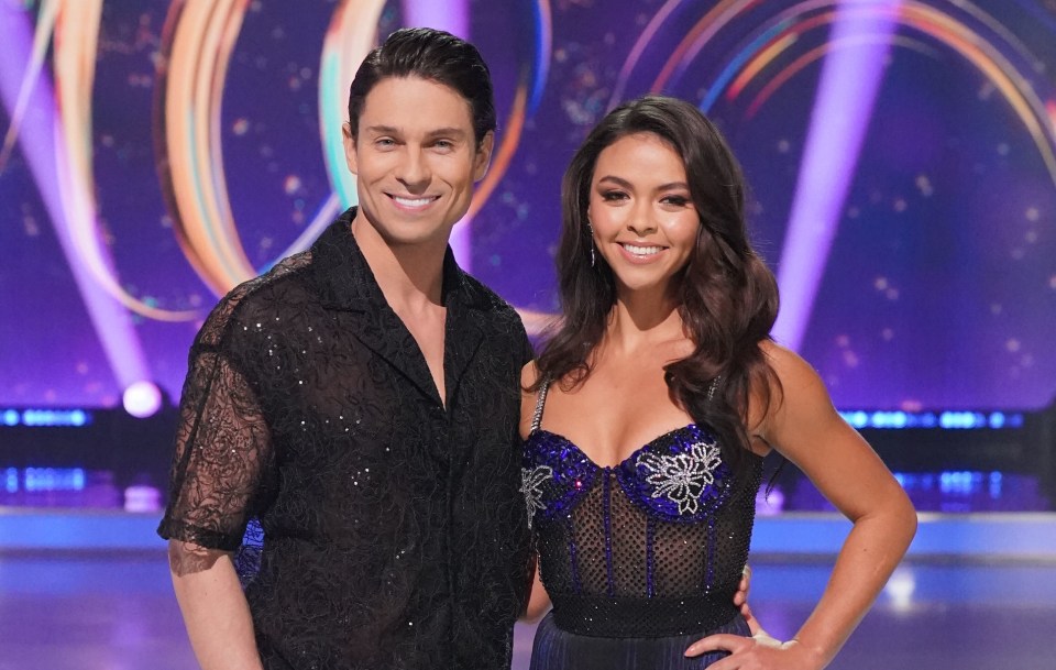 Joey Essex and Vanessa Bauer came runners-up in Dancing On Ice 2023