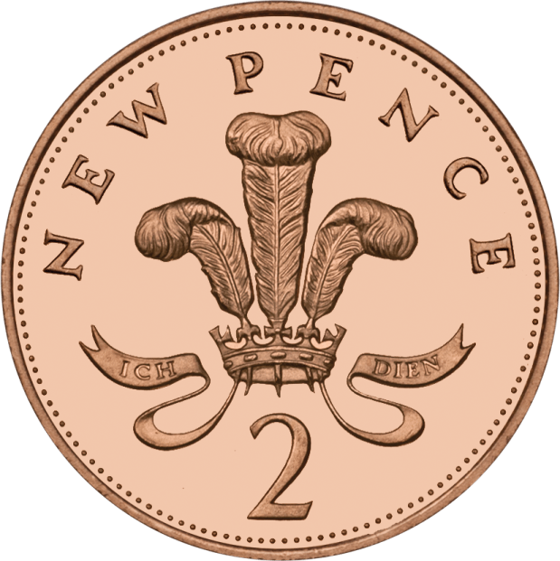 In 1983, a small number of coins were mistakenly struck with the words “new pence”