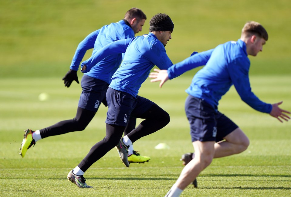 Locals were even invited to look around the Nottingham Forest training ground