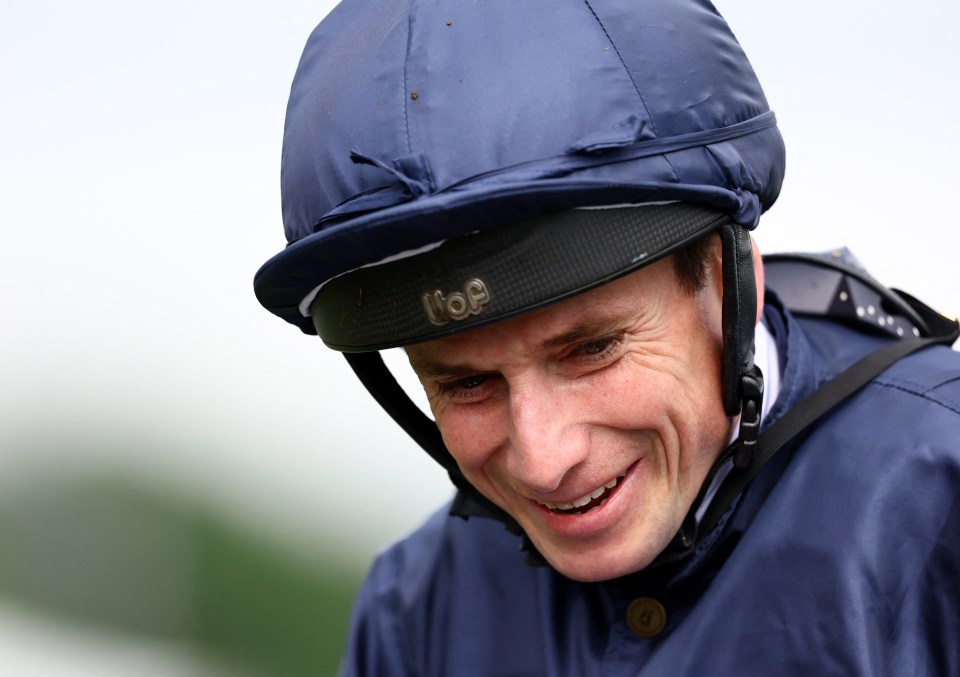 Ryan Moore was perfect in the saddle aboard hot Derby favourite City Of Troy