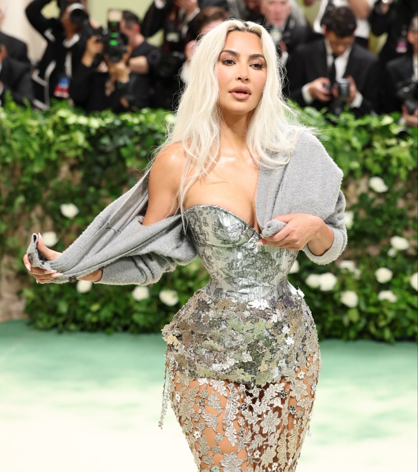 Kim's tiny waist and shrinking bum were a talking point after the 2024 Met Gala