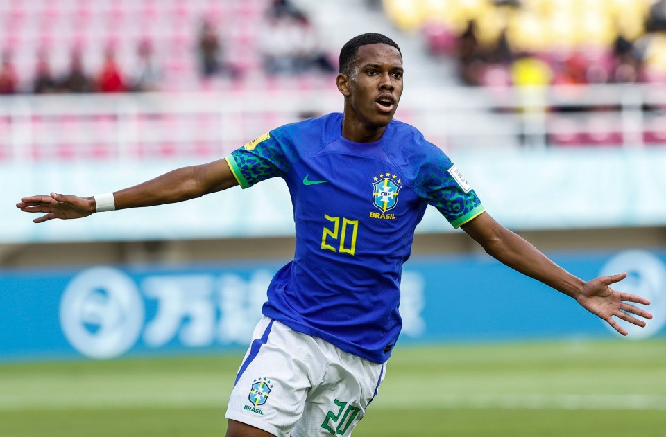 Chelsea are set to splash £65million for Palmeiras star Estevao this summer