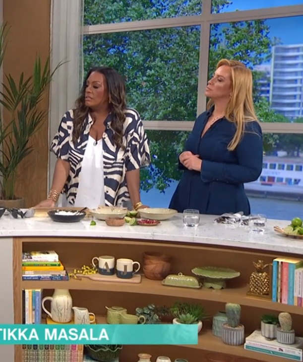 Alison and Josie hosted the ITV lunchtime show today