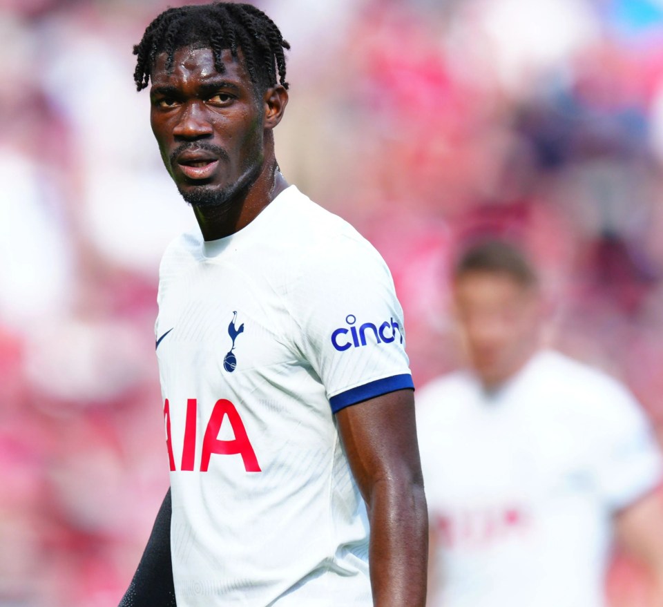 Spurs midfielder Yves Bissouma was the subject of a vicious attack in France on Sunday