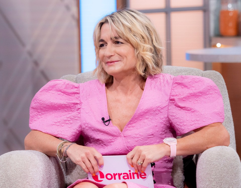 Lucie is a familiar fixture in the Lorraine presenting schedule