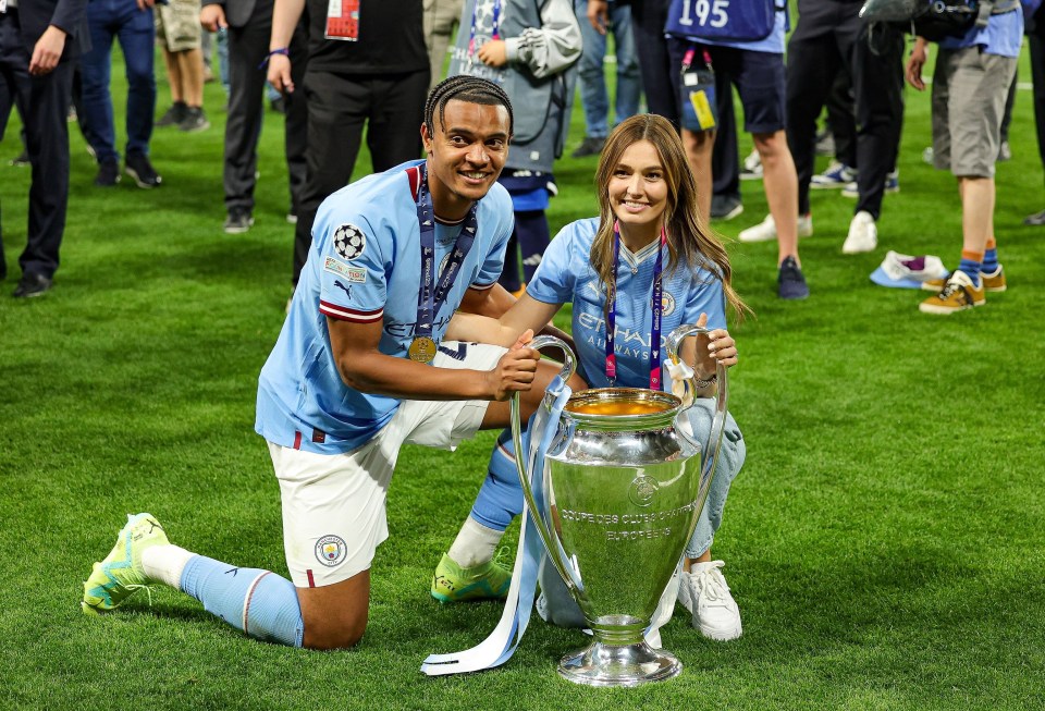 Manuel Akanji  is married to Melanie