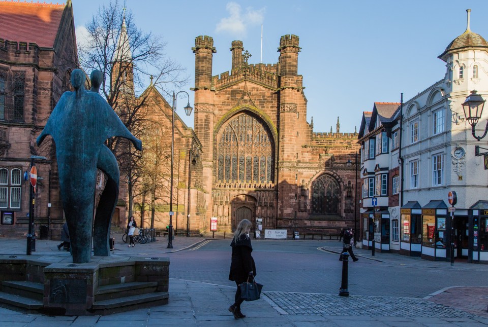 Hugh and Olivia's high-profile wedding is set to take place at Chester Cathedral on Friday