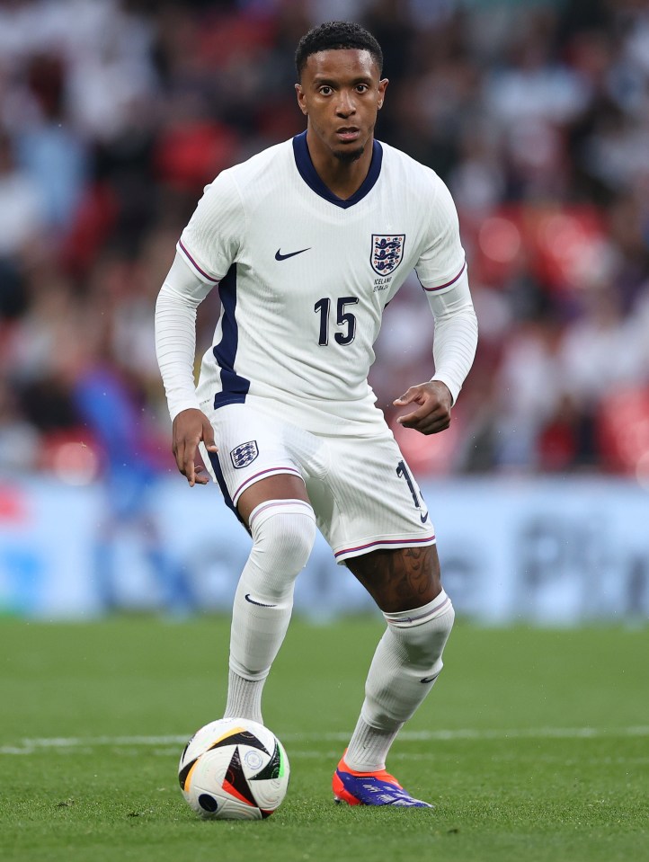 Ezri Konsa began with Senrab and is now at his first England tournament