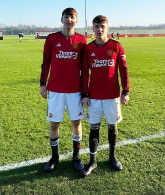 His brothers Gazik and Amir are signed to Man Utd