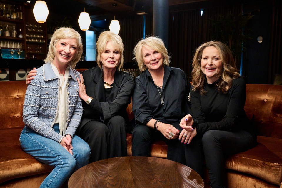 Joanna Lumley and Jennifer Saunders will be joined by Julia Sawalha and Jane Horrocks for the look-back