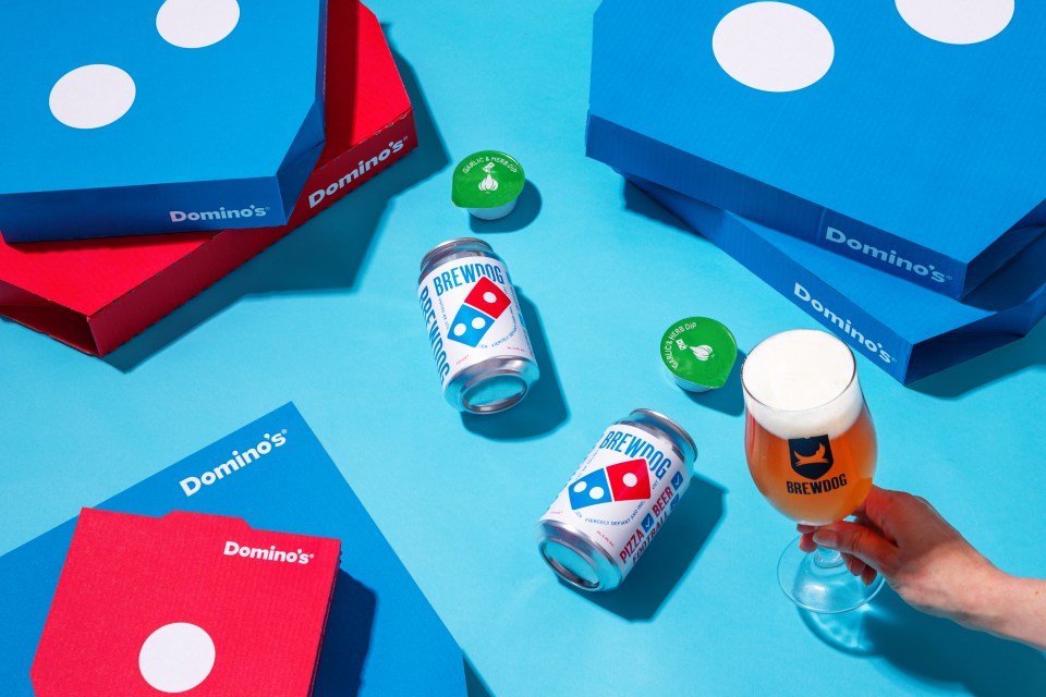 Domino's and BrewDog have launched a new beer for the Euros