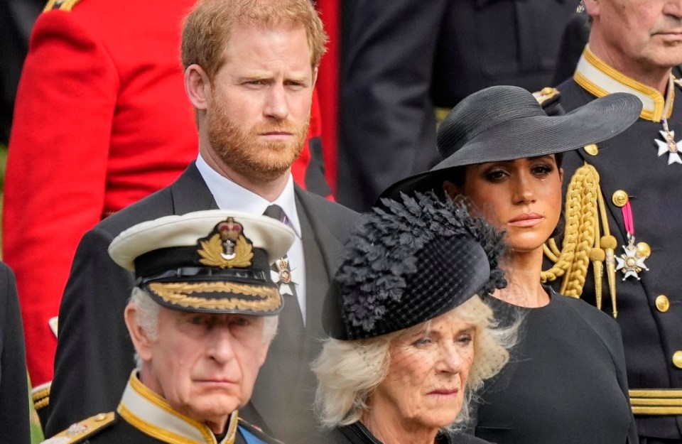  Harry and Meghan attended Queen Elizabeth II's funeral