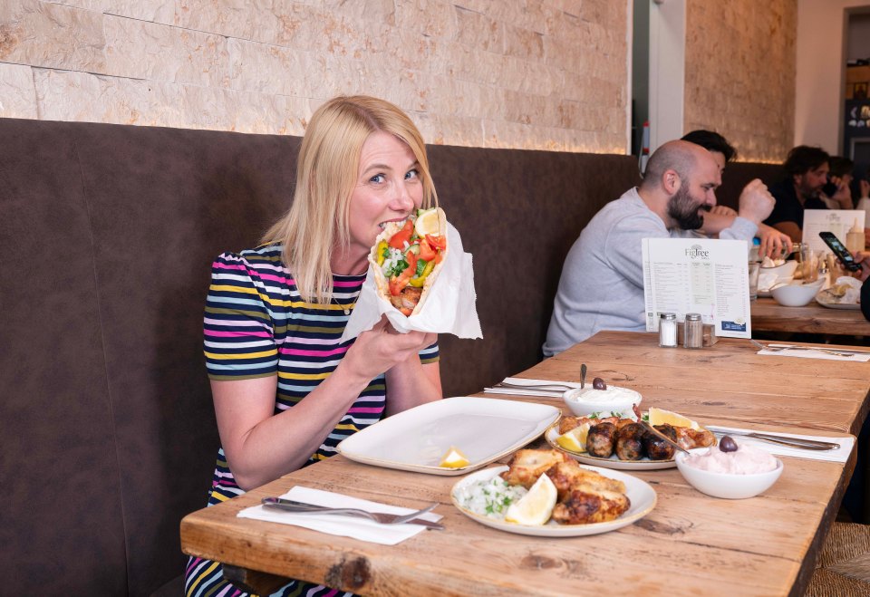 Lynsey Hope tried 'the UK's best kebab' at the Fig Tree Grill in Potters Bar