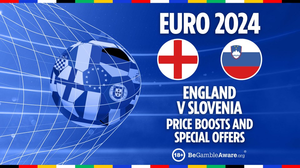 England vs Slovenia odds: Price boosts and specials offers for Euro 2024 clash