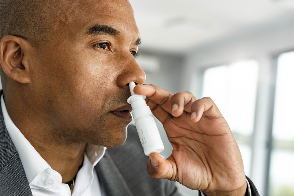 Nasal spray can be very effective but often takes a long time to work