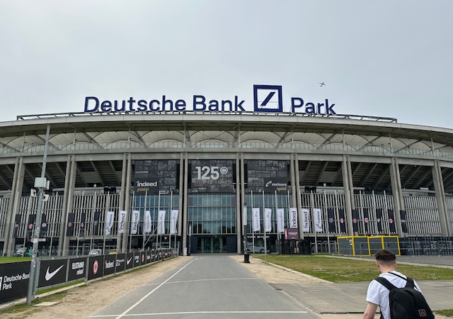 Deutsche Bank Park had a £127m revamp in 2005 where a retractable roof was added