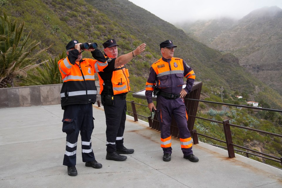 © Ian Whittaker.21/06/2024..A search continues for British teenager Jay Slater, who went missing on Monday after attending a dance music festival in Tenerife.Pictured. Rescue teams continue to search the area around the Masca Village ravine...Photo credit: Ian Whittaker