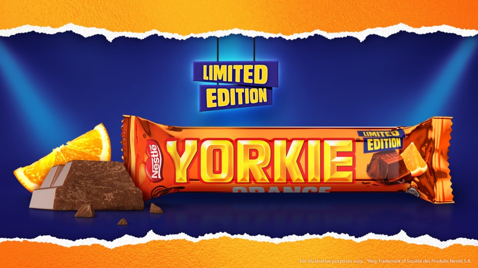 Yorkie Orange has been around for several years despite being branded limited edition