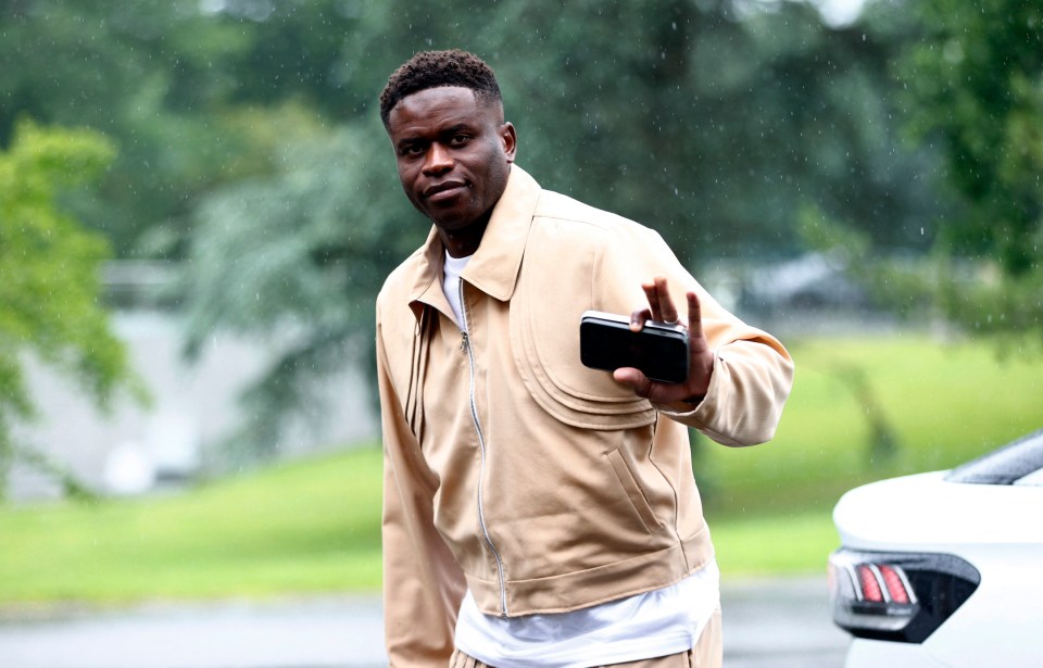 Brice Samba has reported for duty at Clairefontaine