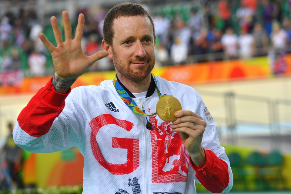 Sir Bradley Wiggins won eight Olympic medals