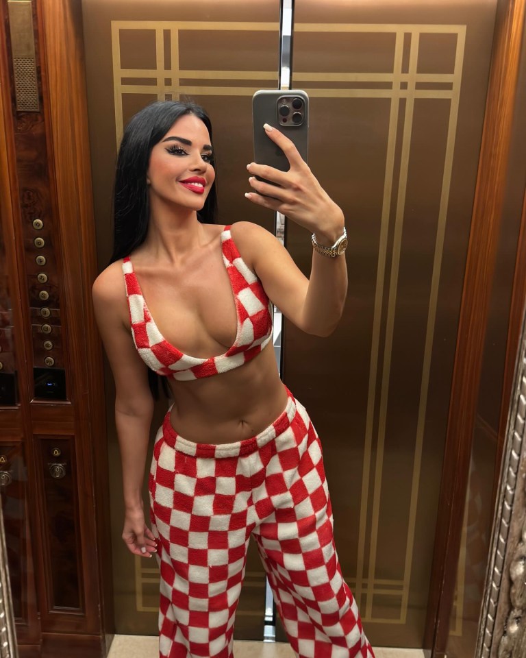 Ivana Knoll shows off her latest Croatia-themed outfit on Instagram