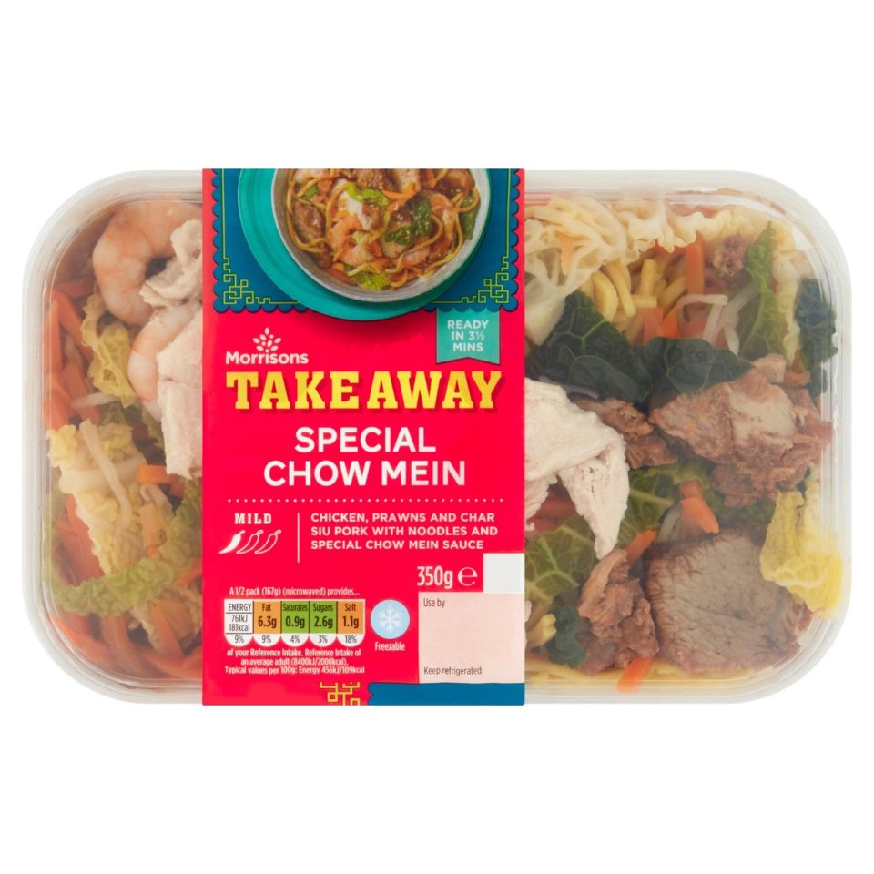 Morrisons Takeaway Chinese Special Chow Mein