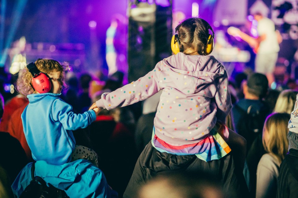 There are also plenty of activities for children at Deer Shed Festival, including virtual reality and a laser maze