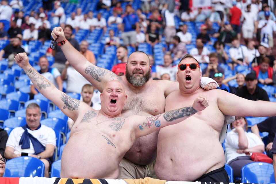 Supporters in the stadium had lot to stomach before the huge win