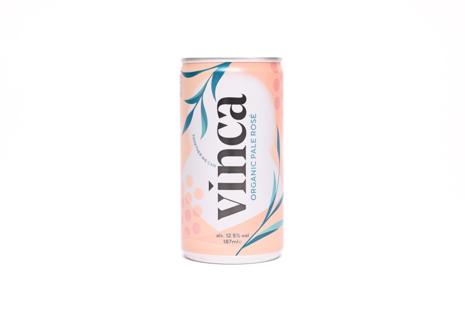 Vinca's cans are plastic-free and recyclable