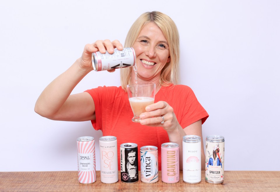 Lynsey Hope tested canned Rose to kick off the summer garden party season