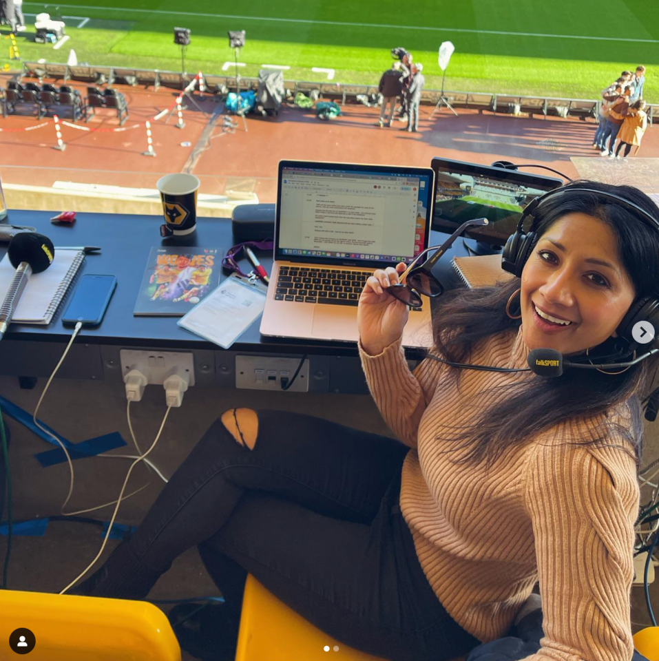 While on Saturdays, Reshmin also hosts GameDay Exclusive for talkSPORT