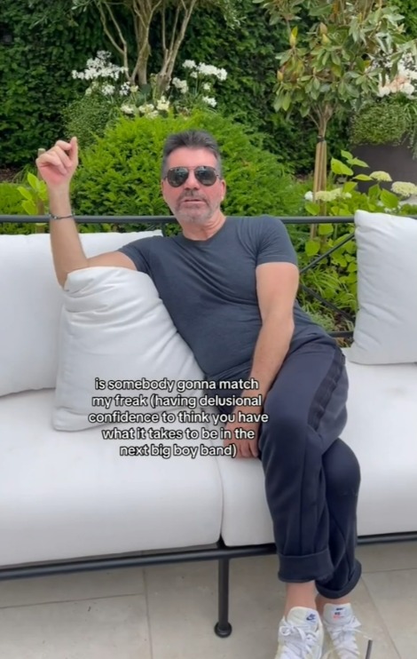 Simon Cowell has given a rare insight into his £18million mansion with 'beefed up security'