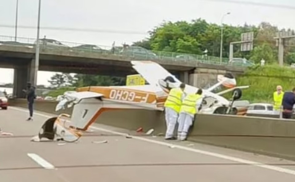 A woman and two men have reportedly died in a plane crash in Paris